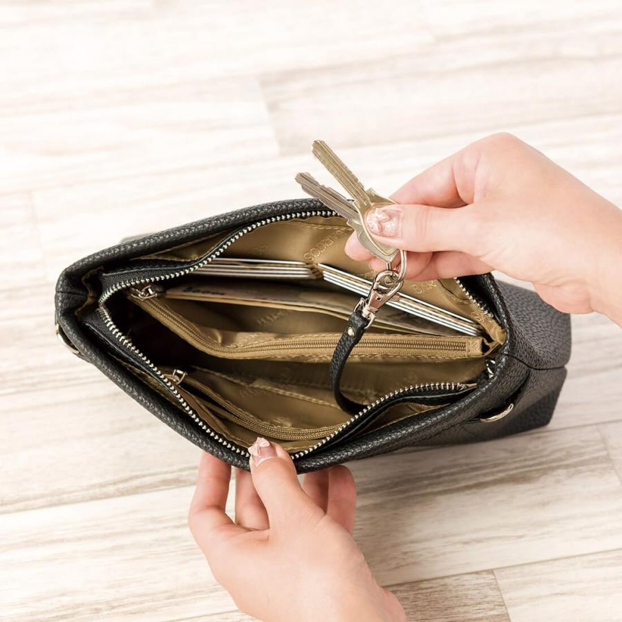 BARCOS（バルコス） 紛失防止＆財布機能付きマルチポーチ＜リトルノ