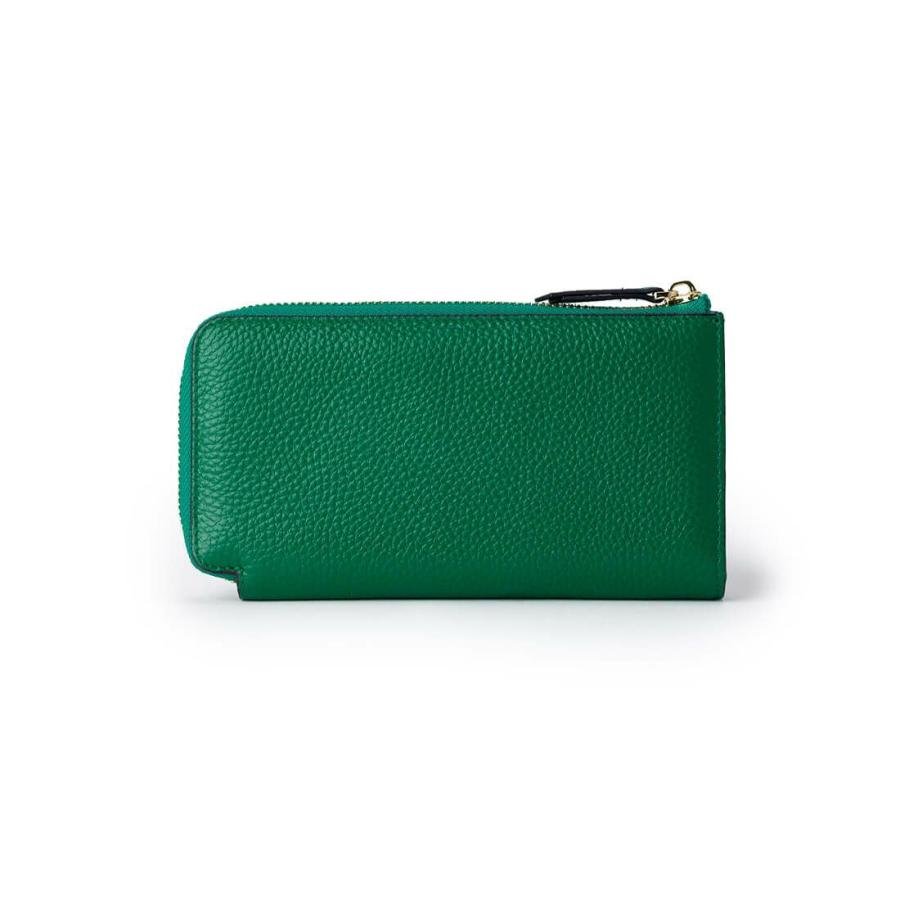 BARCOS シュリンクレザーJ字型ウォレット＜ナビオ＞＆リトルノセット