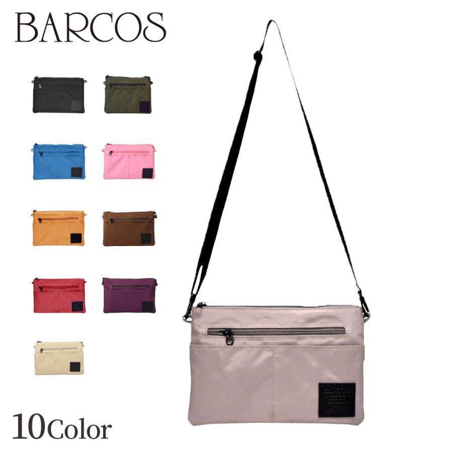 BARCOS（バルコス） バッグ レディース ナイロンサコッシュ レディース