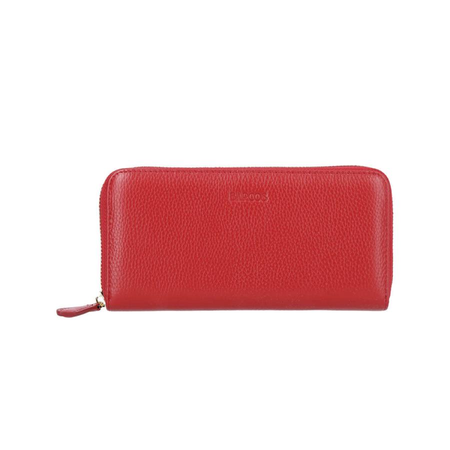 BARCOS シュリンクレザー バイカラー財布 レディース 全9色