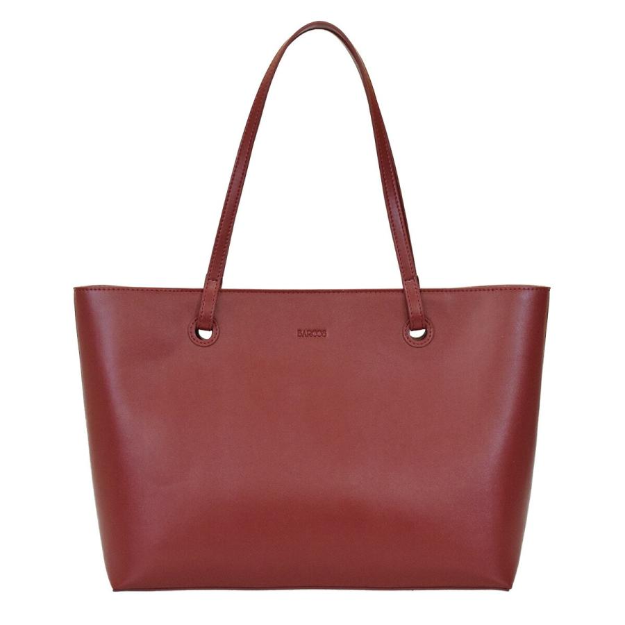 BARCOS（バルコス） スムースレザートートバッグ&財布 ノーブルセット 