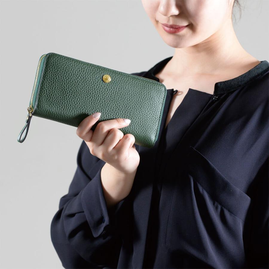 バルコス 緑の財布 島田秀平 コラボ GLウォレット ラウンド型財布 