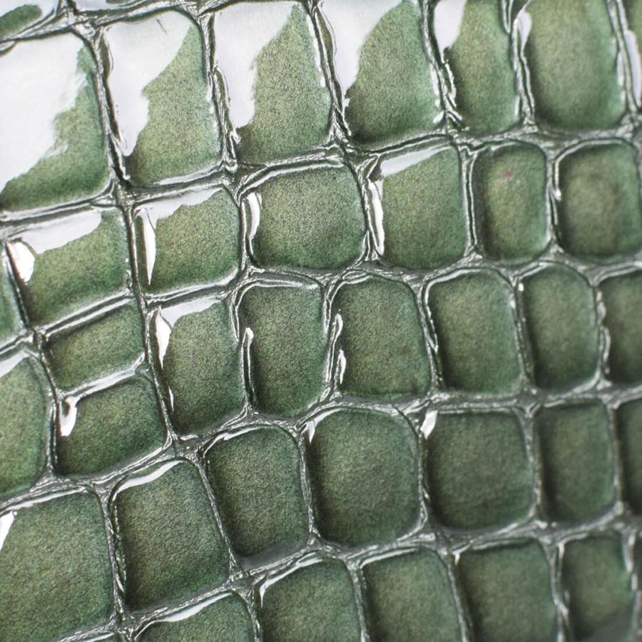 BARCOS（バルコス） ソフトステンドガラスレザーラウンド型財布