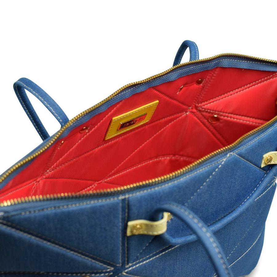 バッグ レディース ハナアフ A4 本革 トートバッグ キューブバッグ