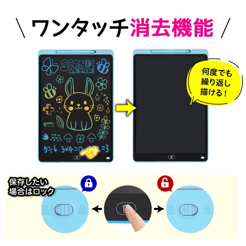 お絵描きボード お絵かき セット おえかきボード 大画面 20インチ 電子