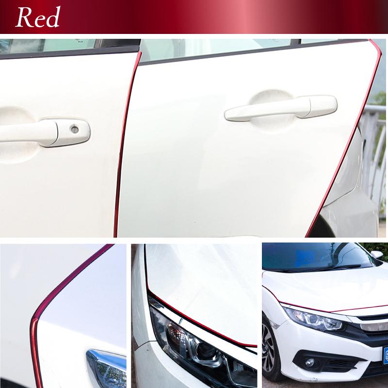 あす楽対応 ドアモール メッキ 車 カーボン 傷防止 ドアエッジモール ドレスアップ 5m ドアガード Aynaelda Com