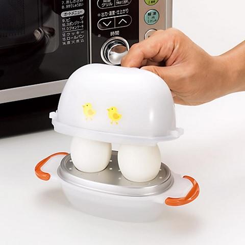 ゆで卵メーカー レンジ ゆで卵 2個 NEWレンジピヨ CC-1147 電子レンジ