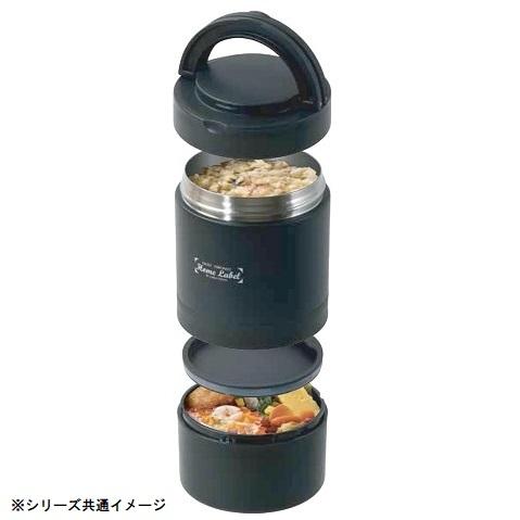 保温 弁当箱 ステンレスランチジャー 1100 連結式 ネイビー ホーム