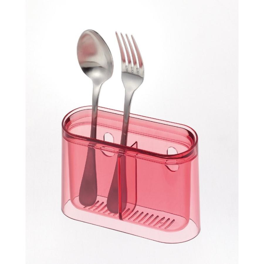 水切りかご アクセサリー アクリア カトラリーポケット ブルー 日本製 Hb 3516 おしゃれ 箸立て 収納 パール金属 Hb 3516 バーゲンライフショップ 通販 Yahoo ショッピング