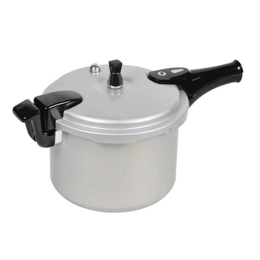 IH対応 ホットクッキング アルミ製 圧力鍋 6L 1升炊 HB-378 軽量 時短 パール金属