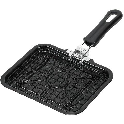 ミニ 魚焼き IH対応 ホットグリル HB-6040 焼き網 魚焼き器 焦げつき