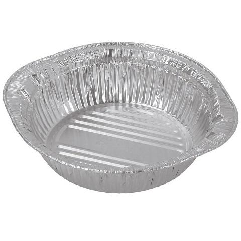 アルミ箔 丸鍋 IH対応 17cm 900ml 3枚入 ラーメン うどん 一人鍋 HB