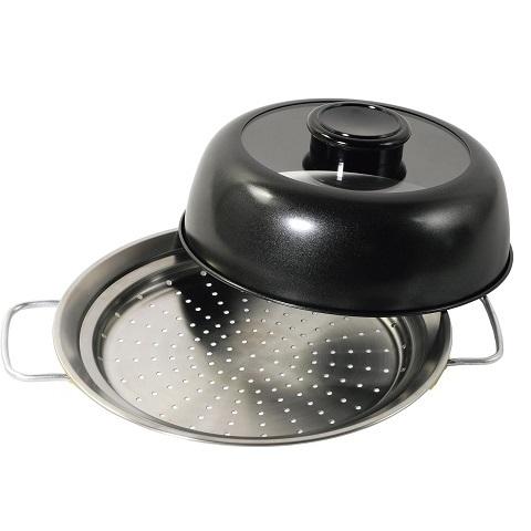 フライパンで簡単 せいろ 蒸し器 24〜26cm用 ステンレス 中華家 HC-589