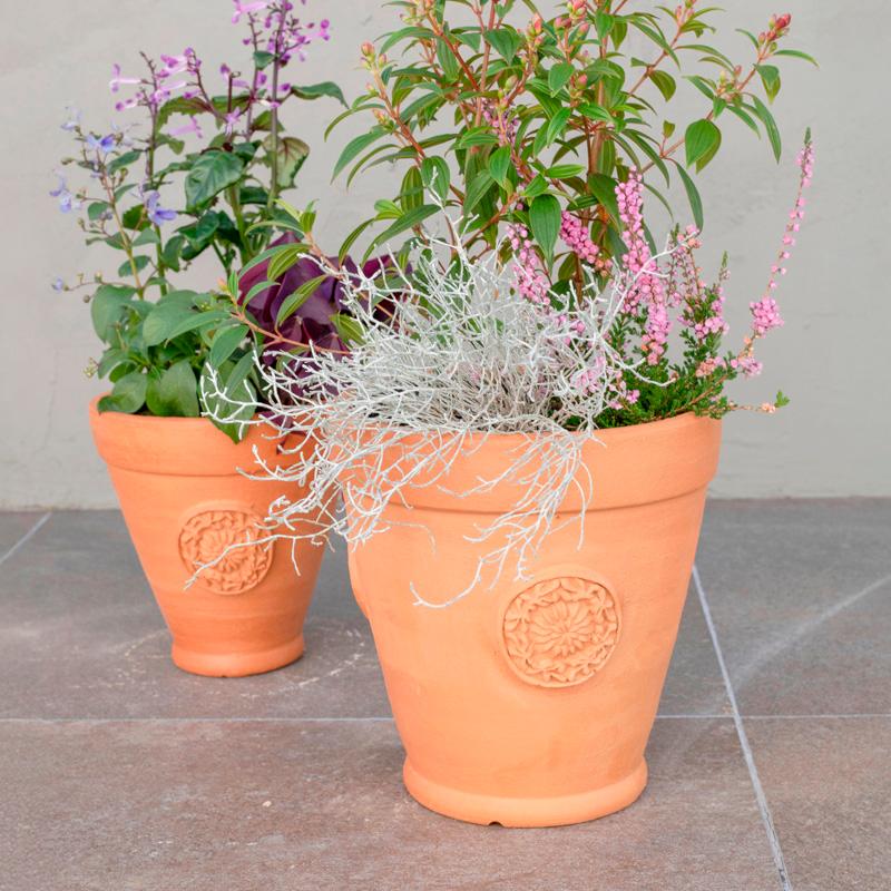 植木鉢 おしゃれ テラコッタ E39 Lサイズ : 植木鉢・テラコッタ専門店