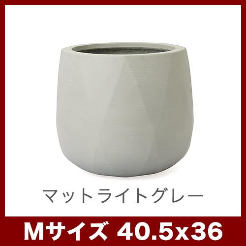 植木鉢 鉢カバー ポリゴナル ラウンド M40の画像