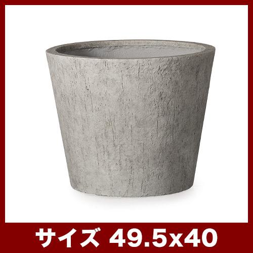 植木鉢　陶器鉢　モノ・ストーン　コニック ベアルート　L49