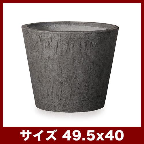植木鉢　陶器鉢　モノ・ストーン　コニック ベアルート　L49