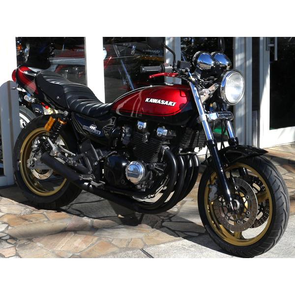 ゼファー400/χ Z2仕様外装キット 火の玉 ブラック/キャンディーレッド
