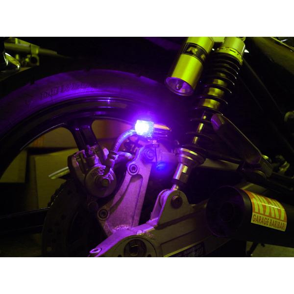 LED 蛍ランプミニ かっとび蛍 紫 パープル 点滅 : ガレージバリバリ