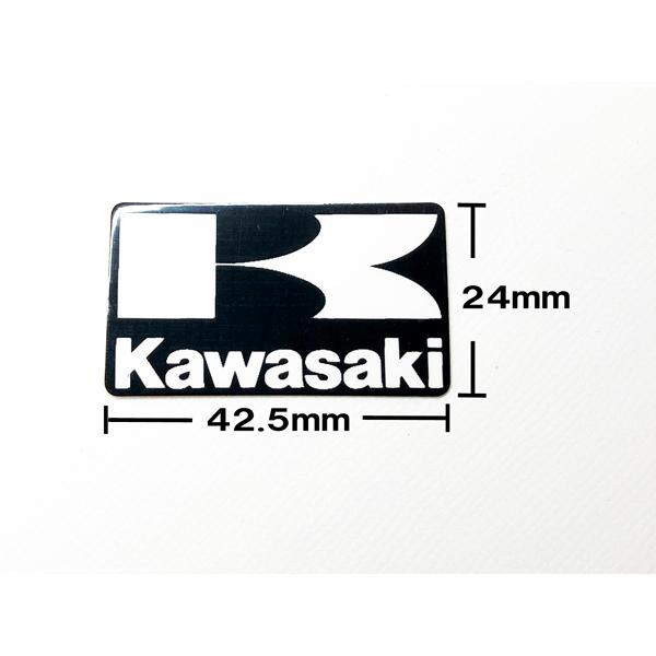 カワサキ 純正 ヘッドランプカバー Kマーク デカール ステッカー