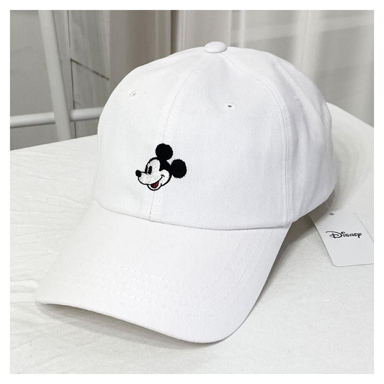 キャップ 綿100％ ミッキーマウス ユニセックス 刺繍 ワンポイント