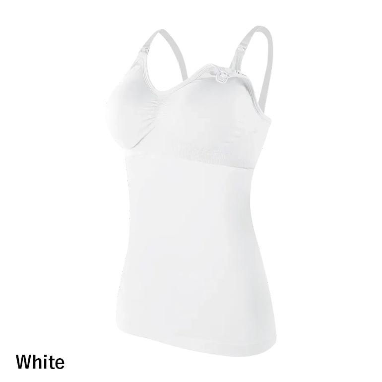 授乳キャミソールロング 授乳服 下着 マタニティ 取り外し 高弾力 パッド付 腰サポート 母乳 育児 妊娠中 産後 送料無料 | ブランド登録なし | 13