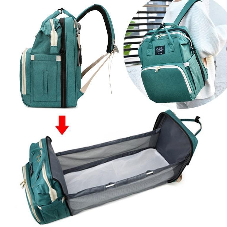 ママバッグ ママリュック マザーズバッグ マザーズリュック カバン 大容量 ベビーベッド 多機能 2way 防水 撥水 哺乳瓶 バッグパック 出産祝い 送料無料 | ブランド登録なし | 09
