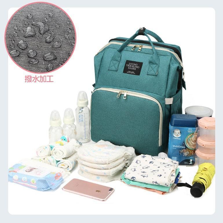 ママバッグ ママリュック マザーズバッグ マザーズリュック カバン 大容量 ベビーベッド 多機能 2way 防水 撥水 哺乳瓶 バッグパック 出産祝い 送料無料 | ブランド登録なし | 12