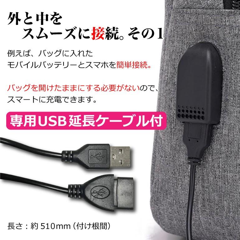 ボディバッグ ショルダーバッグ メンズ 斜めがけ バッグで携帯充電 USB 