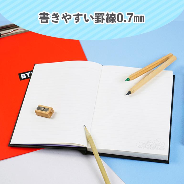 ノート おしゃれ メモ帳 かわいい 持ち運び 書きやすい 背景 Bt21 学習ノート 新学期準備文具 小学生 中学生 高校生 文房具 ダイアリー 罫線 0 7mm 送料無料 Bt21a Baris 通販 Yahoo ショッピング