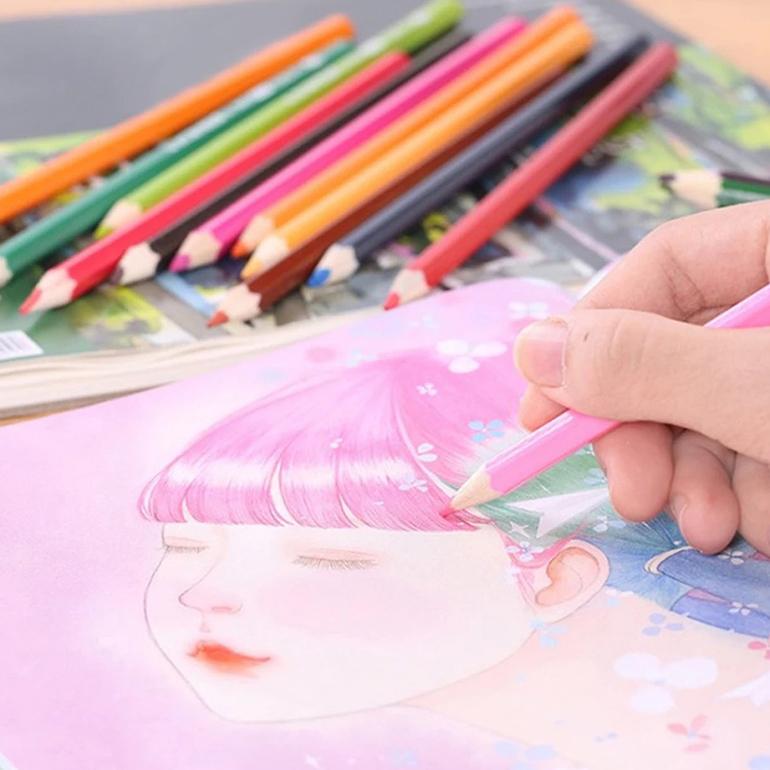 色鉛筆 50色セット 収納ケース付 鉛筆削り 子供 大人 塗り絵 小学生 おすすめ 初心者 イラスト プレゼント かわいい 画材セット 色えんぴつ 収納 多色 送料無料 Color0527 Baris 通販 Yahoo ショッピング