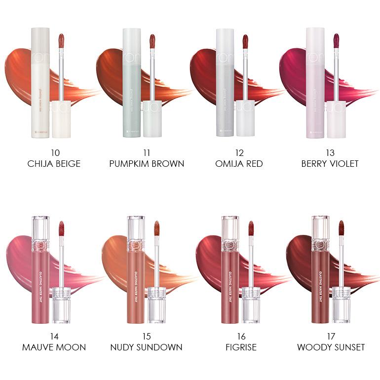 新色追加]rom&nd グラスティングウォーターティント 01~17