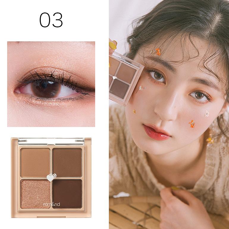 最終価格　新品　rom&ndロムアンド　ベターザンパレット　アイズ　ティント rom＆nd rom&nd ベターザンアイズ 4色パレット ロムアンド