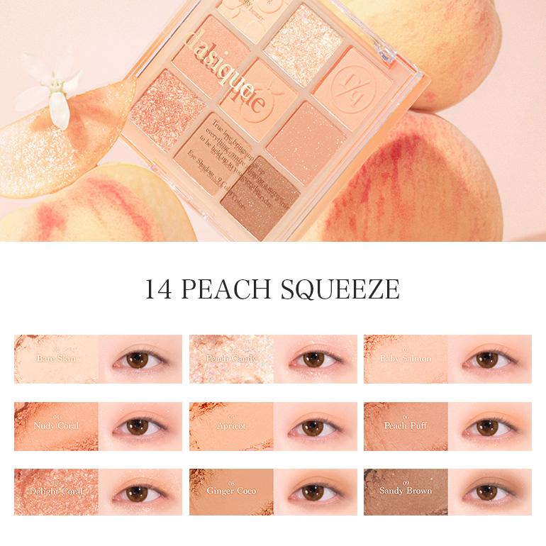 dasique デイジーク アイシャドウ パレット 9色 メイク イエベ用