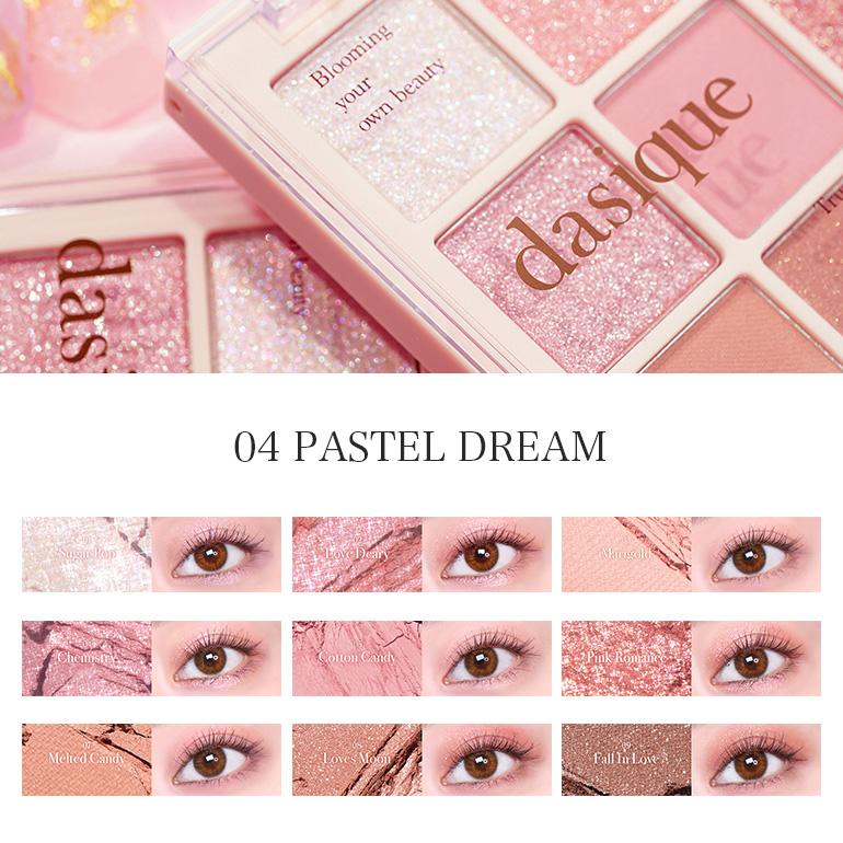 dasique デイジーク アイシャドウ パレット 9色 メイク イエベ用