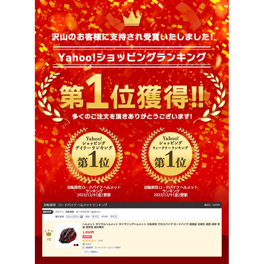 ヘルメット サイクルヘルメット サイクリングヘルメット 自転車用 クロスバイク ロードバイク 超軽量 流線形 通勤 通学 安全 通気性 送料無料 | ブランド登録なし | 03