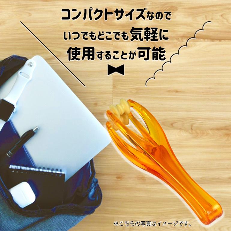 手指 マッサージローラー ゆびコロ ハンドケア用品 指がよろこぶマッサージャー ハンドマッサージャー 指ケア ツボ押し マッサージ器 ローラー 送料無料|baris|03