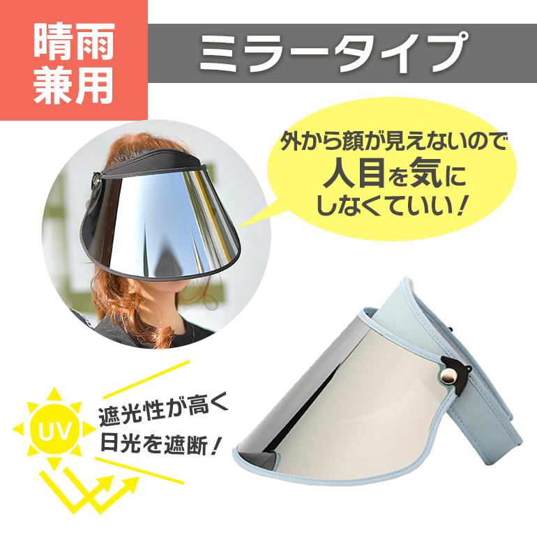 サンバイザー メンズ レディース 車 ゴルフ テニス レインバイザー 
