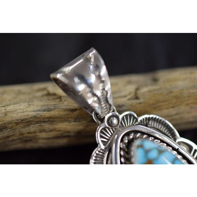 Indian Jewelry LFC ペンダントトップ ターコイズ Number8（2