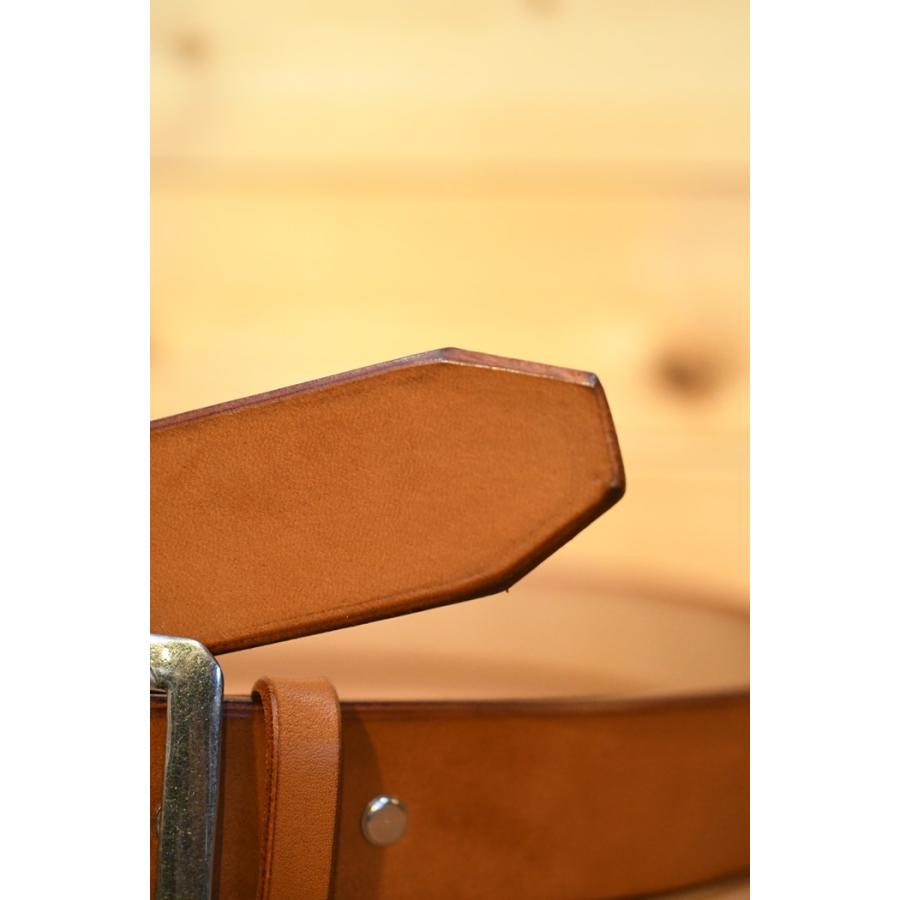 レインボーカントリー ベルト RAINBOW COUNTRY RCL60010 LEATHER BELT シングルピンベルト TAN タン | レインボーカントリー | 03