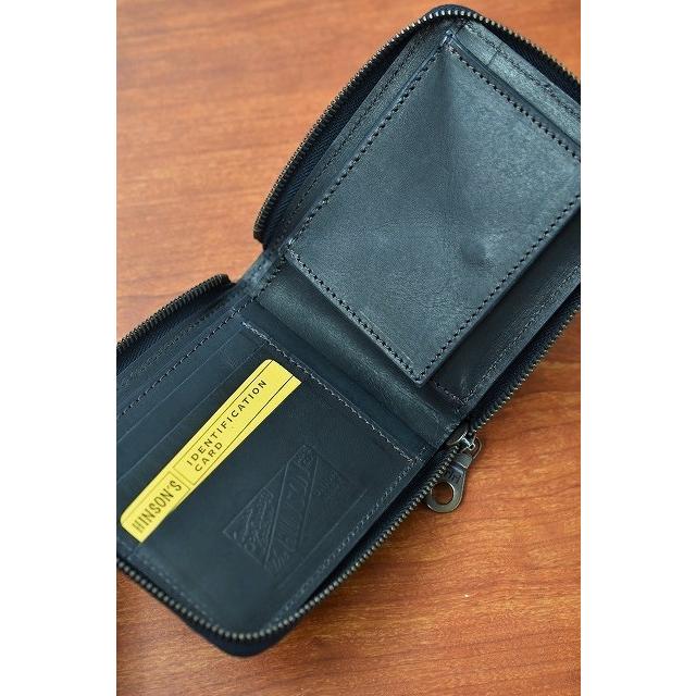 コリンボ コリンンボ COLIMBO HINSON ROUND-ZIP WALLET ヘアオン