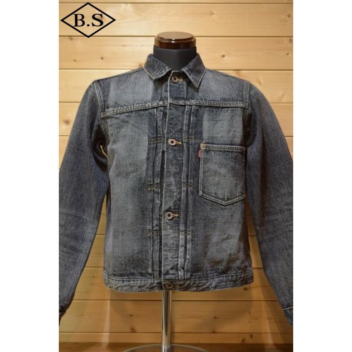 ジェラード Jelado Jp 44denim Jacket Vintage Finish フェイドブラック デニムジャケット Barnstormer2号店 通販 Yahoo ショッピング