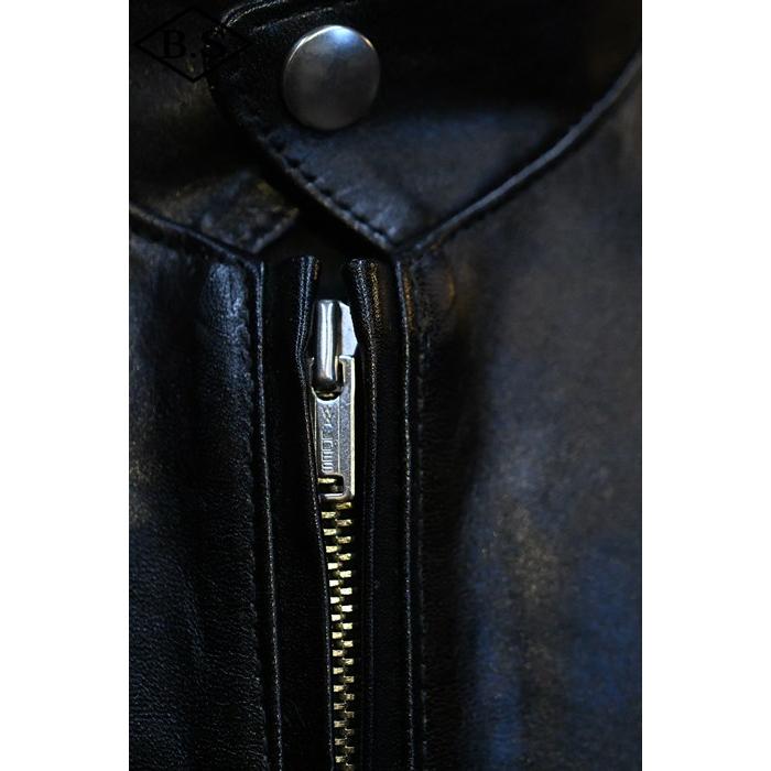 ファインクリーク＆コー FINE CREEK＆CO レザージャケット ACJK-016 Ekins Heavy Weight ブラックの画像