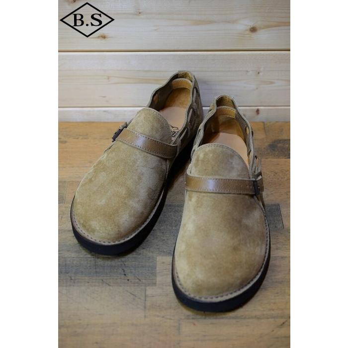 ダッパーズ Dapper's LOT1393 Kudo Leather Slip-on Sandals レザー