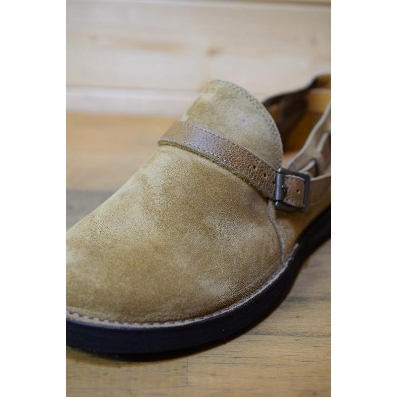 ダッパーズ Dapper's LOT1393 Kudo Leather Slip-on Sandals レザー