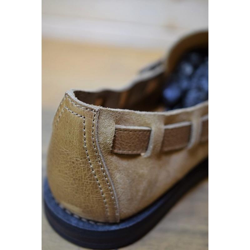 ダッパーズ Dapper's LOT1393 Kudo Leather Slip-on Sandals レザー
