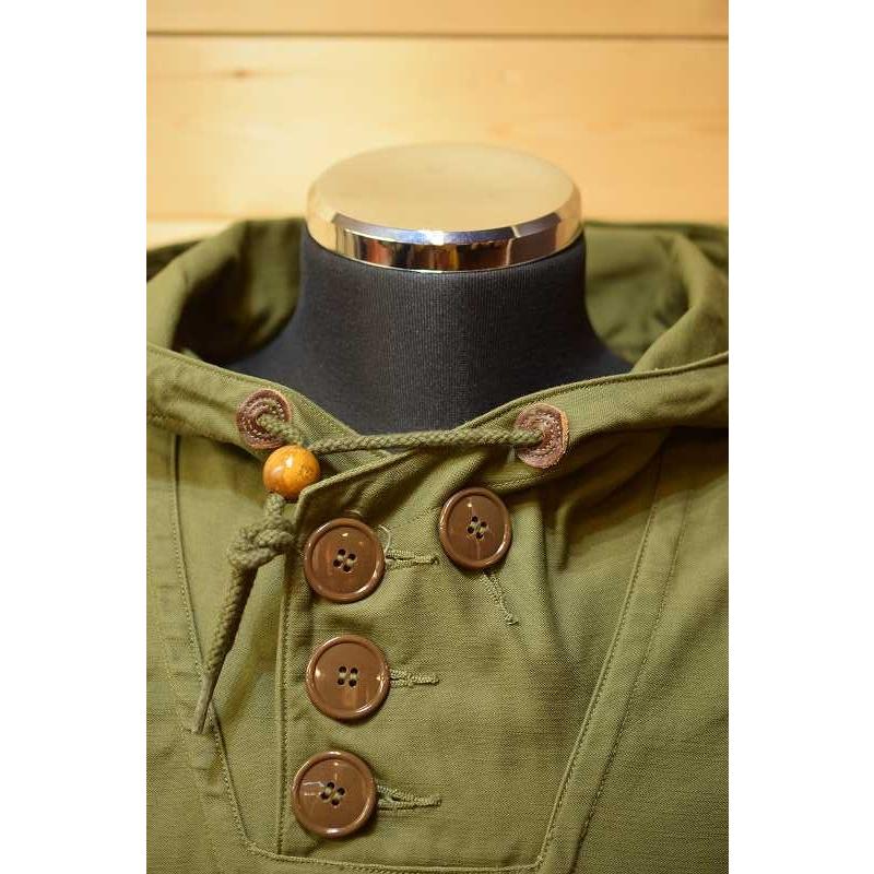 バズリクソンズ BUZZ RICKSON’S BR14695 Parka，Field，Cotton，O.D. Type M-43 OLIVEの画像