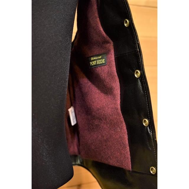 ワイツーレザー Y'2 LEATHER レザーベスト PV-01 VINTAGE PONY DOWN