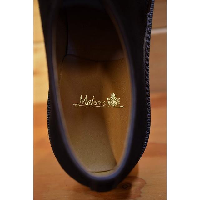 メーカーズ MAKERS ROUND TIP OXFD ラウンドチップ スウェード マッド