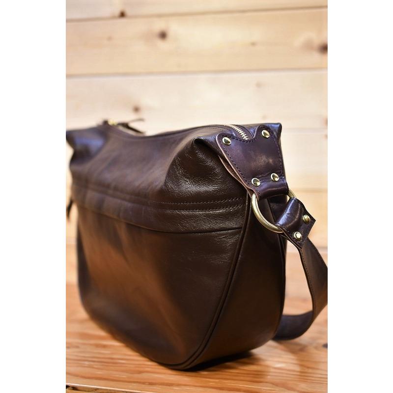 オーパス インセプション OPUS INCEPTION　IPHSB-08 ホースハイド バナナバッグ HORSE HIDE BANANA BAG Lサイズ ブラウンの画像